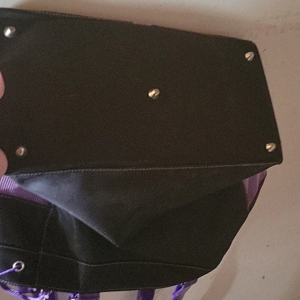 FETCHING Brand Classic small pet carrier purple